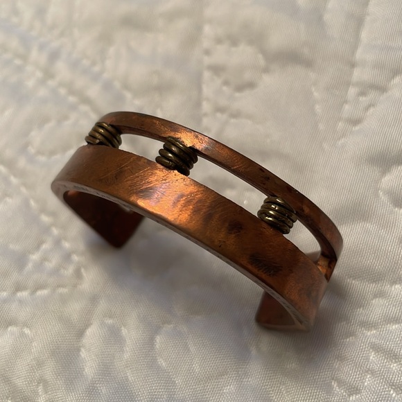 Vintage Copper Cuff Bracelet - Picture 6 of 10